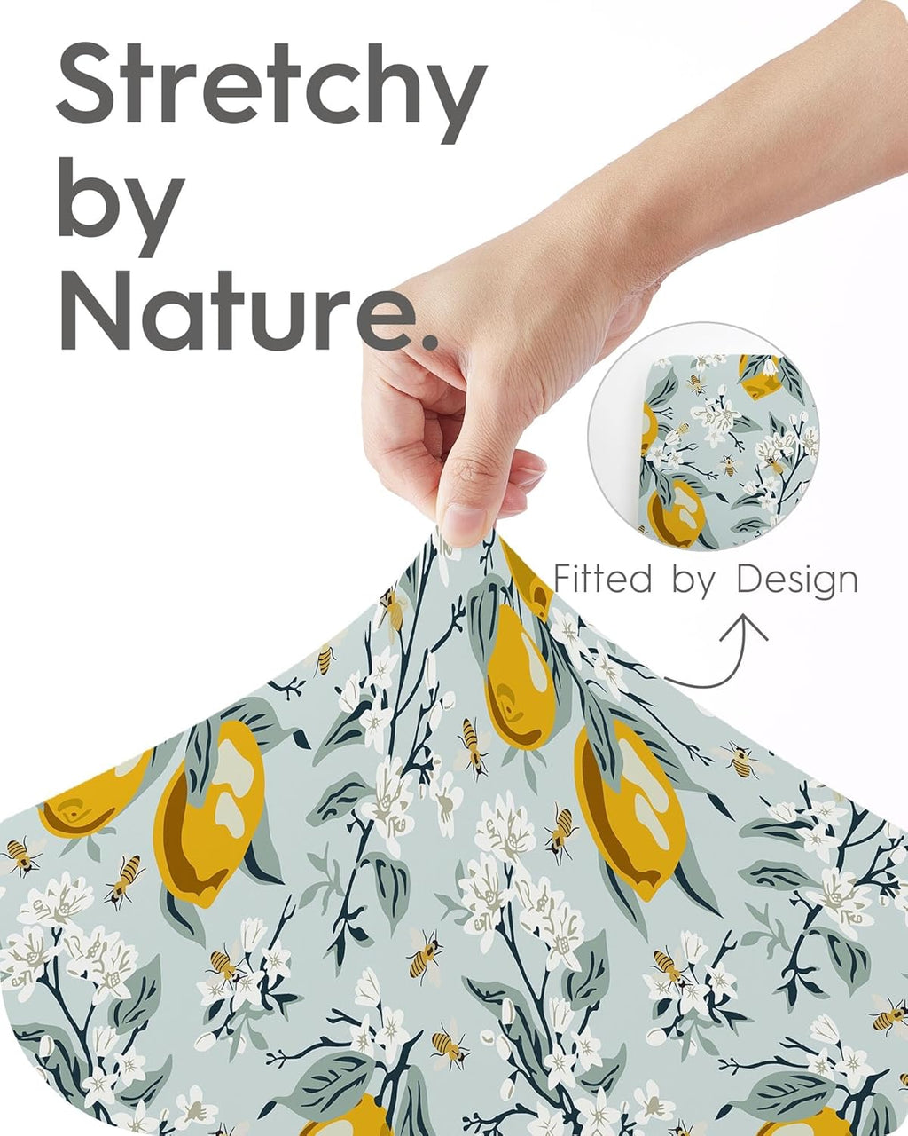 Graco Pack and Play Sheets Fitted, TotBasic Ultra Soft Mini Crib Sheets Boy, Neutral Pack N Play Mattress Sheets Hypoallergenic and Soothing, Premium Jersey Playrad Sheets, 2 Pack