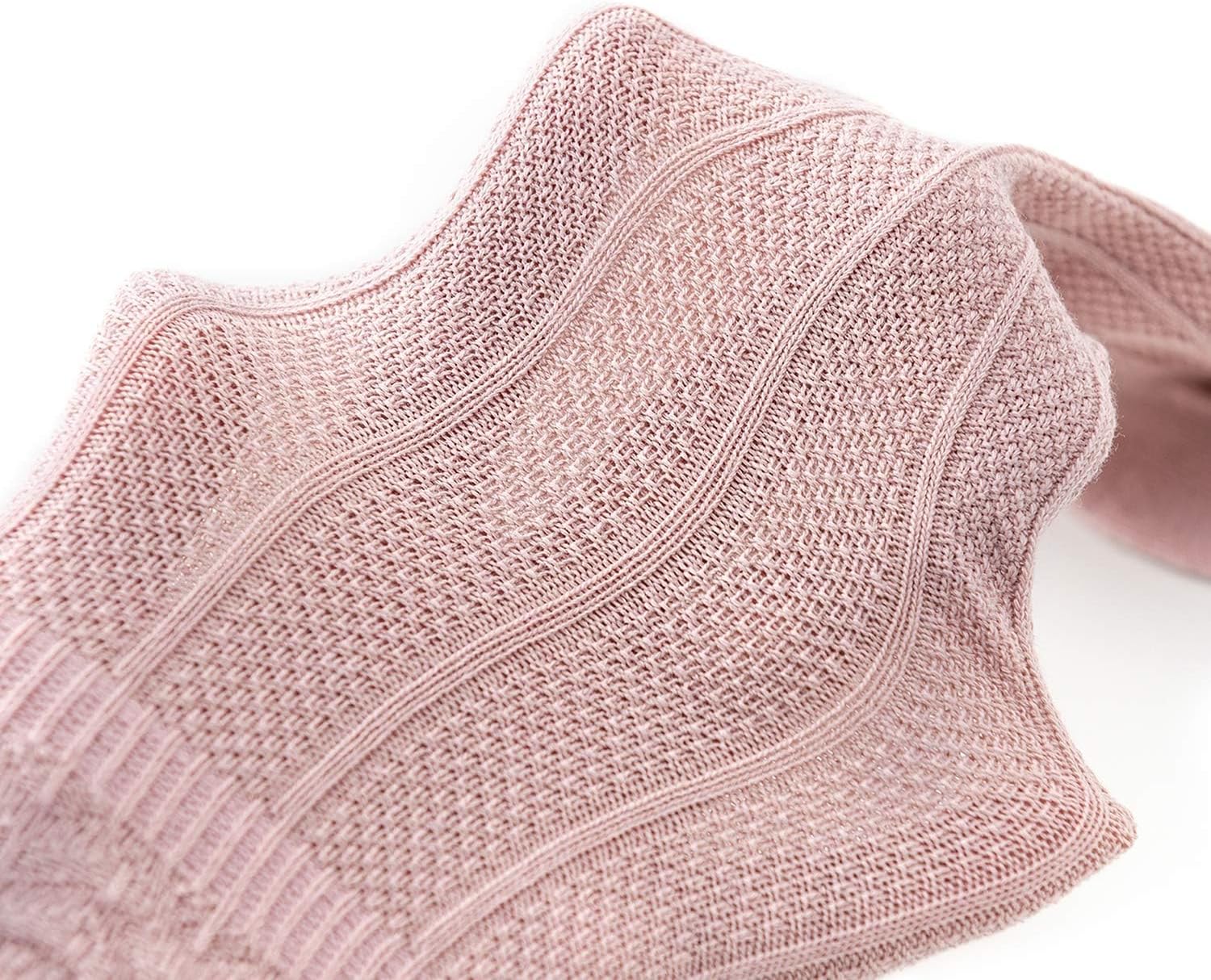 Zando Baby Knee High Socks - Infant to Toddler, Cotton Ruffle Socks, Warm Girls & Boys Long Stockings, 3-6 Pairs