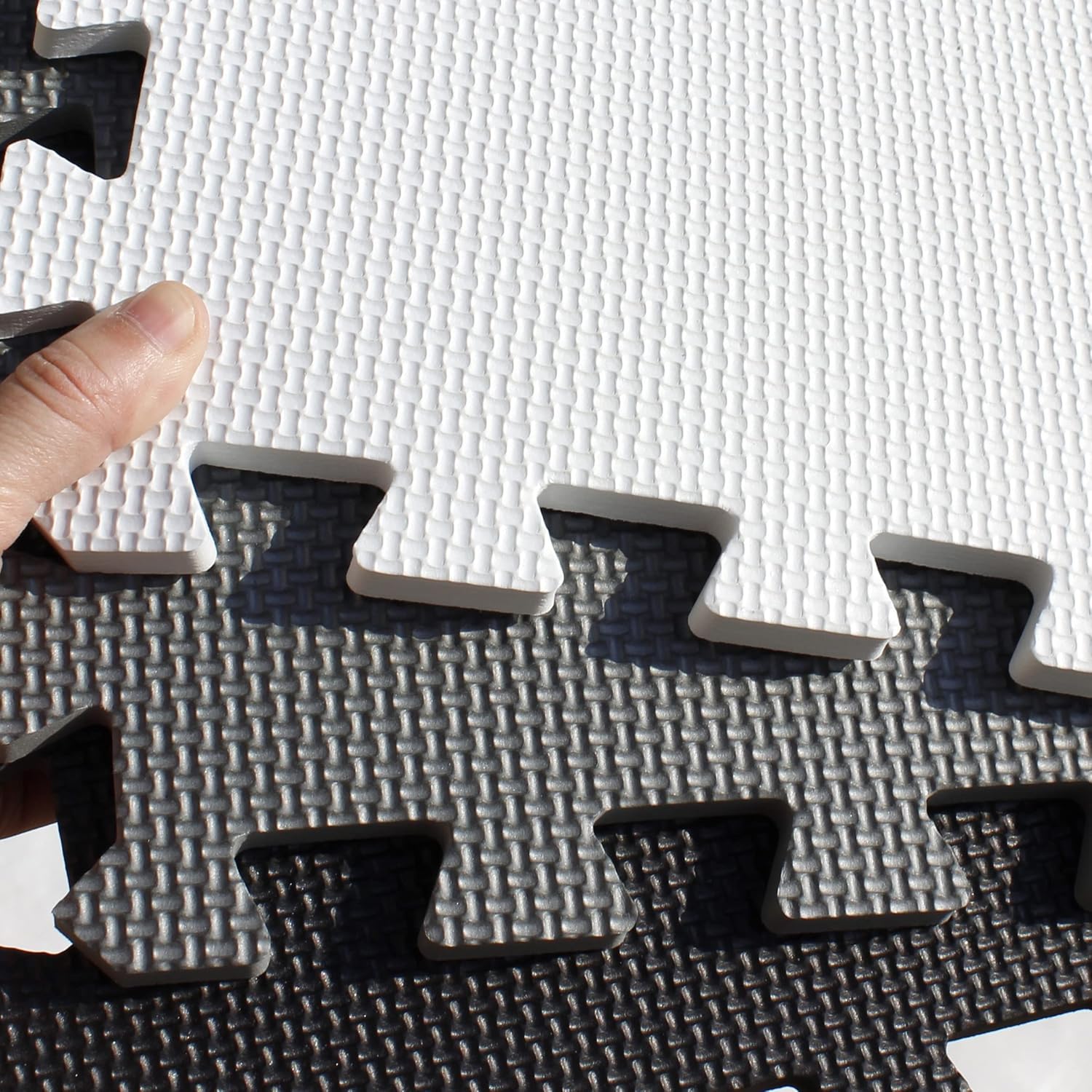 MQIAOHAM® 18 Pieces + 18 Edges Puzzle Play Mats, Soft Baby Play Mat, Kids Interlocking Foam Floor Tiles, Toddlers Carpet Playmats XZ301018-101110112