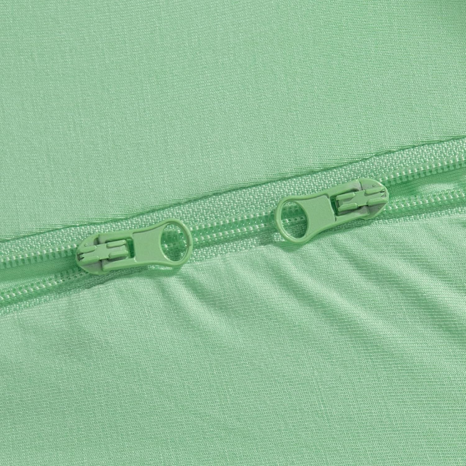 GUISBY Rayon Made from Bamboo Baby Pajamas, Summer Short Sleeve Footless Rompers, 2 Way Zipper Sleeper