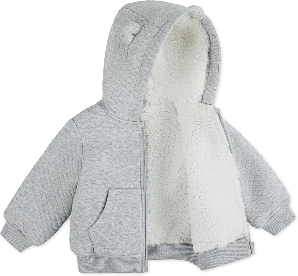 Huggies Baby Fleece Lined Zip Up Hooded Jacket
