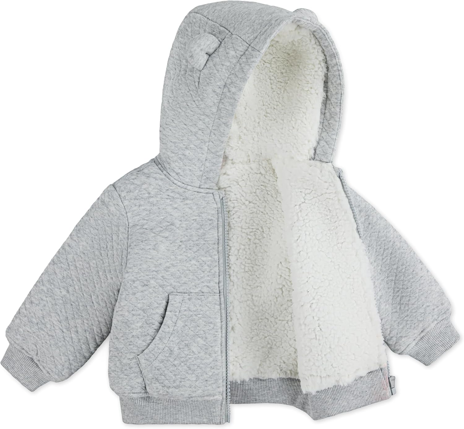Huggies Baby Fleece Lined Zip Up Hooded Jacket