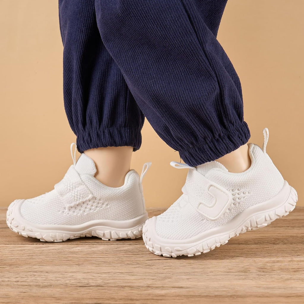 Newsonet Baby Shoes Boys Girls First Walking Breathable Non Slip Walker Sneakers Soft Sole 6 9 12 18 20 24 Months