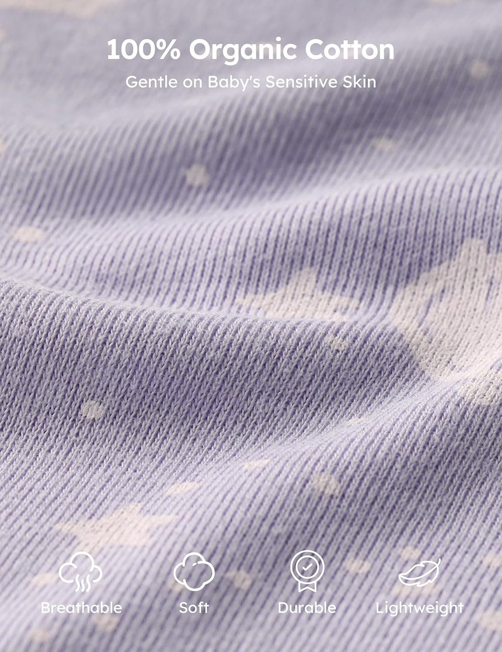 Yoofoss Baby Bodysuits 100% Organic Cotton Short Sleeve Infant Romper for Boy and Girl Baby Clothes, Soft Breathable