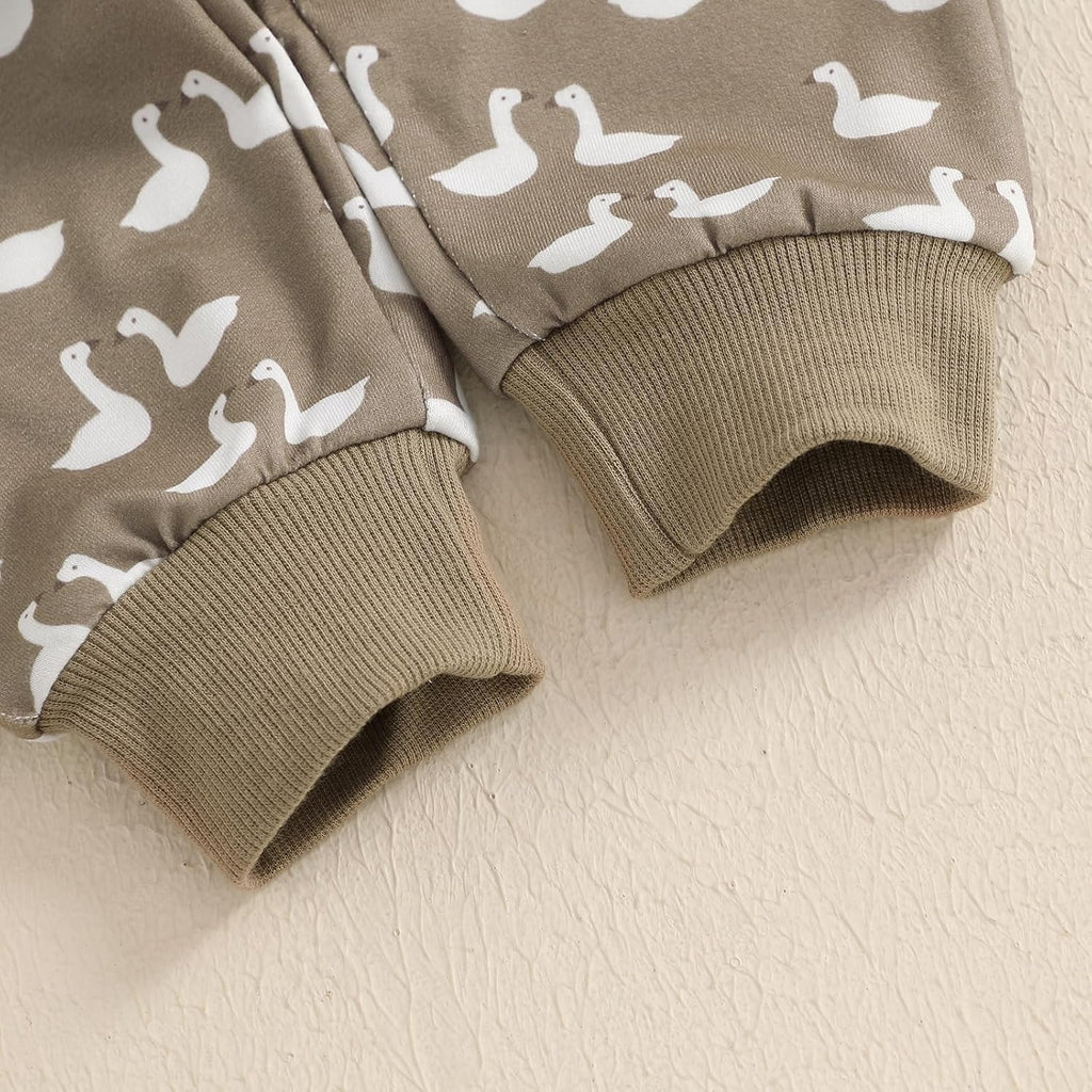 WZTYYDS Toddler Boy Clothes 2T 3T 4T 5T Fall Outfits Baby Pullover & Pants Sets Kids Winter 2Pcs Sweatsuit