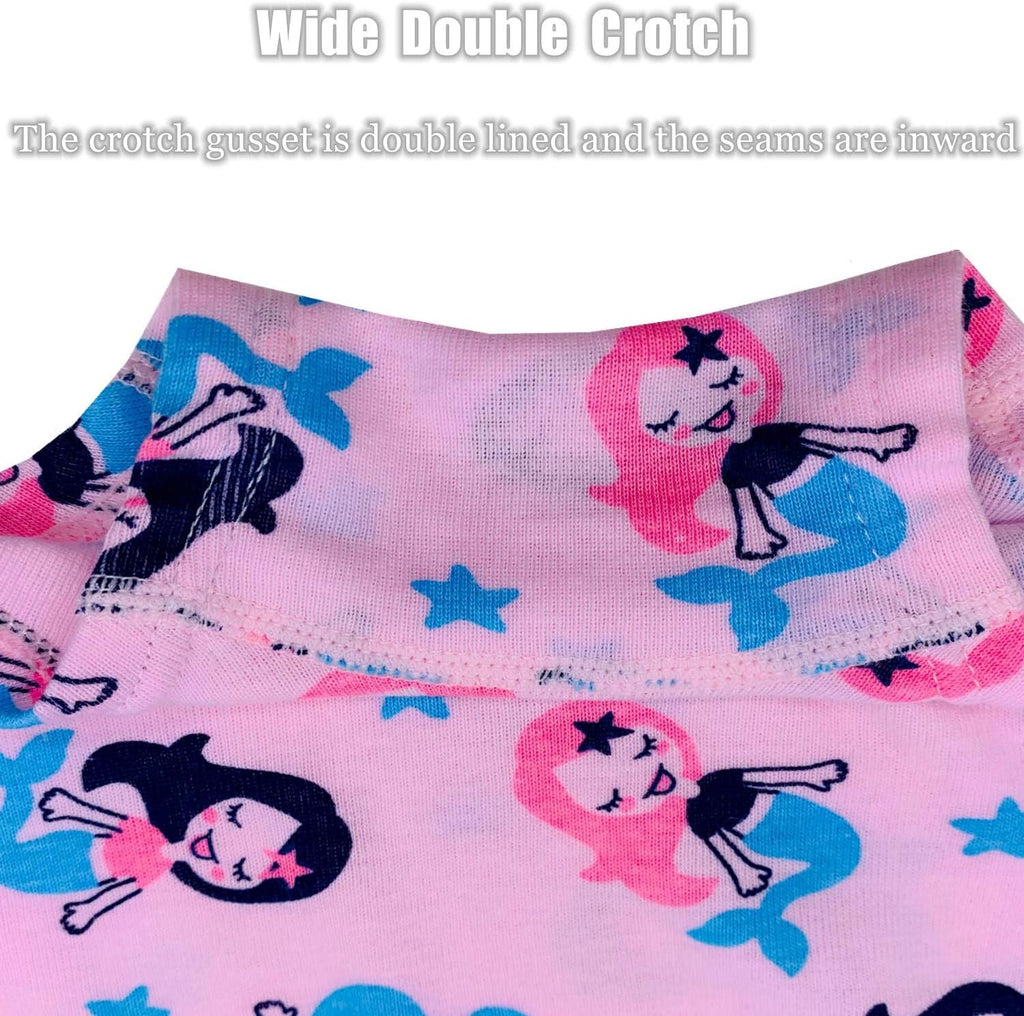 Cczmfeas Girls Hipster Cotton Underwear Boyshort Panties 6 Pack