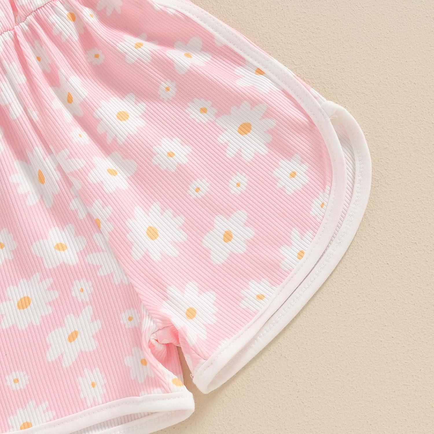 WZTYYDS Toddler Baby Girl Summer Clothes Floral Romper Tie-Up Strap Halter Jumpsuit Infant Summer Sling Playsuit 6M-3T