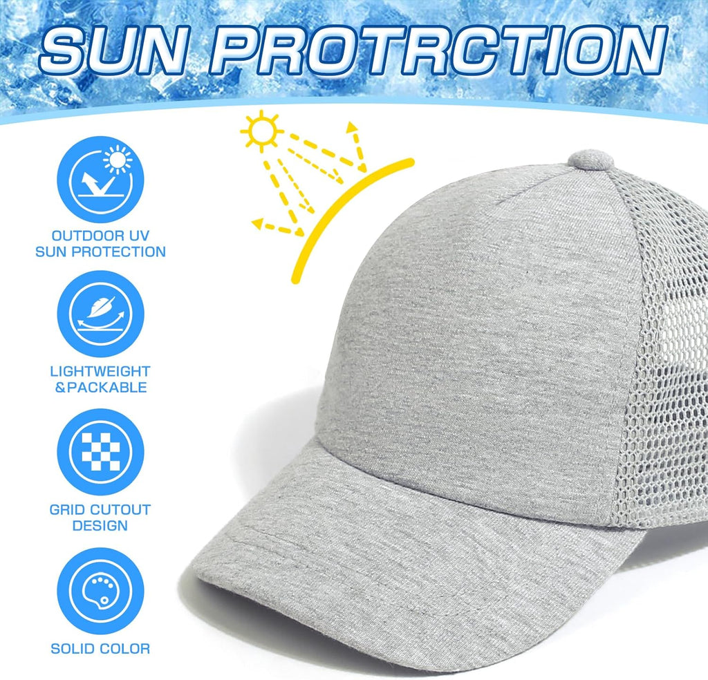 Duoyeree Toddler Baseball Cap Baby Cap Sun hat Print Dinosaur Pattern and Solid Color hat Kids boy Girl Age 0-8t