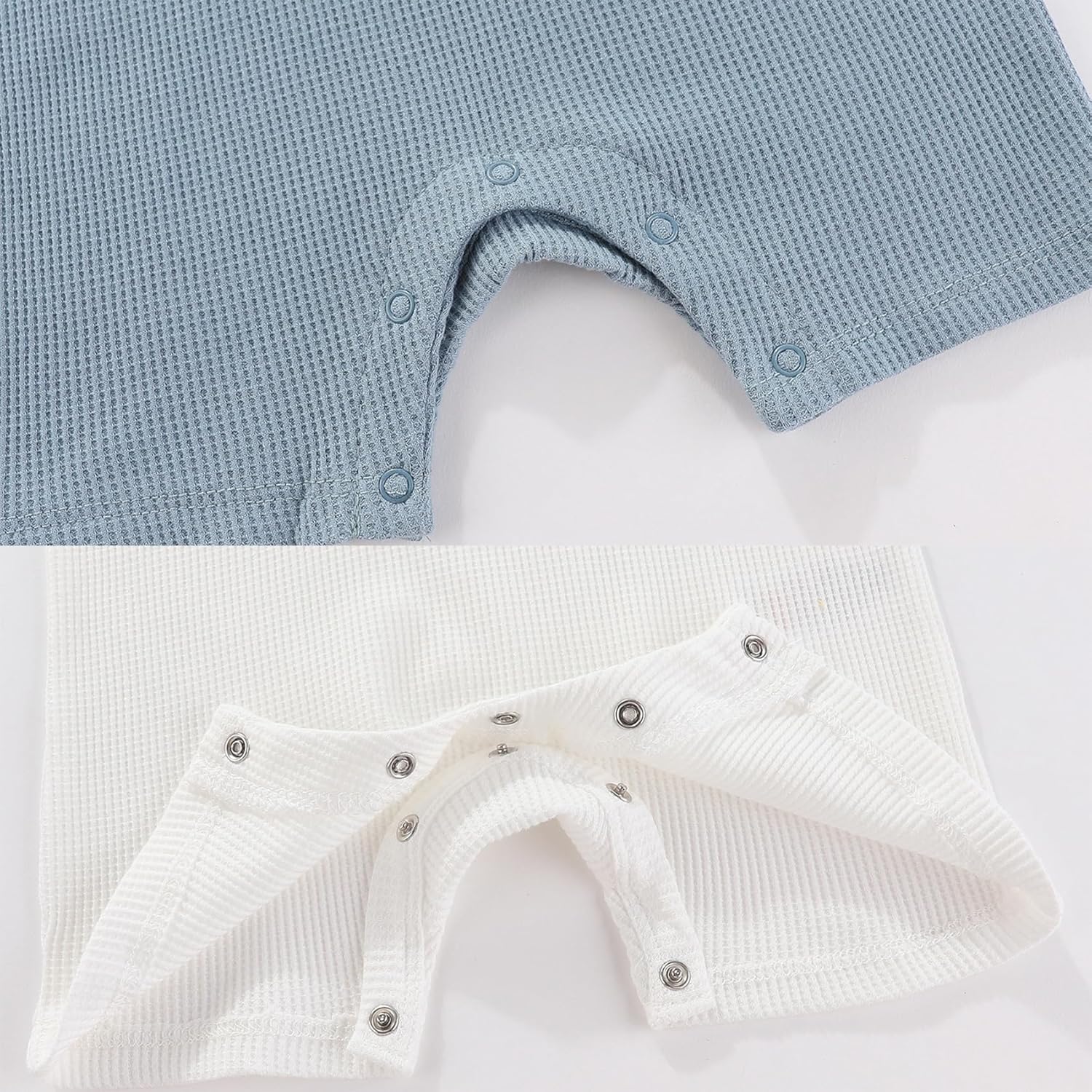 Baby Bodysuits Solid Romper One-Piece Newborn Clothes 2 Pack Baby Shower Gifts