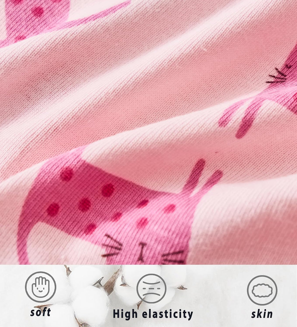 Hahan Girls Soft Panties Toddler Girls Cotton Underwear Kids Briefs