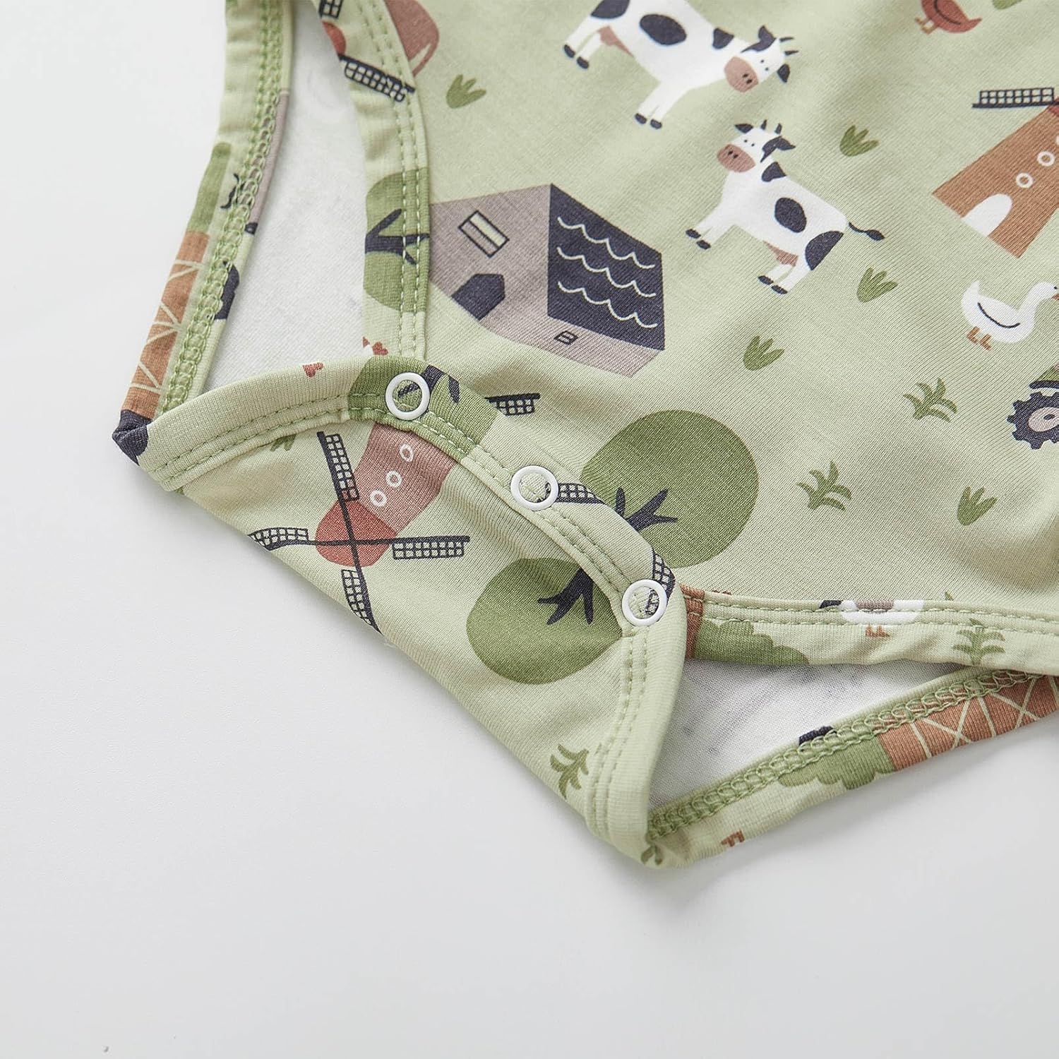 pureborn Baby Boys Girls Bodysuit Super Soft Cotton Romper 0-24 Months