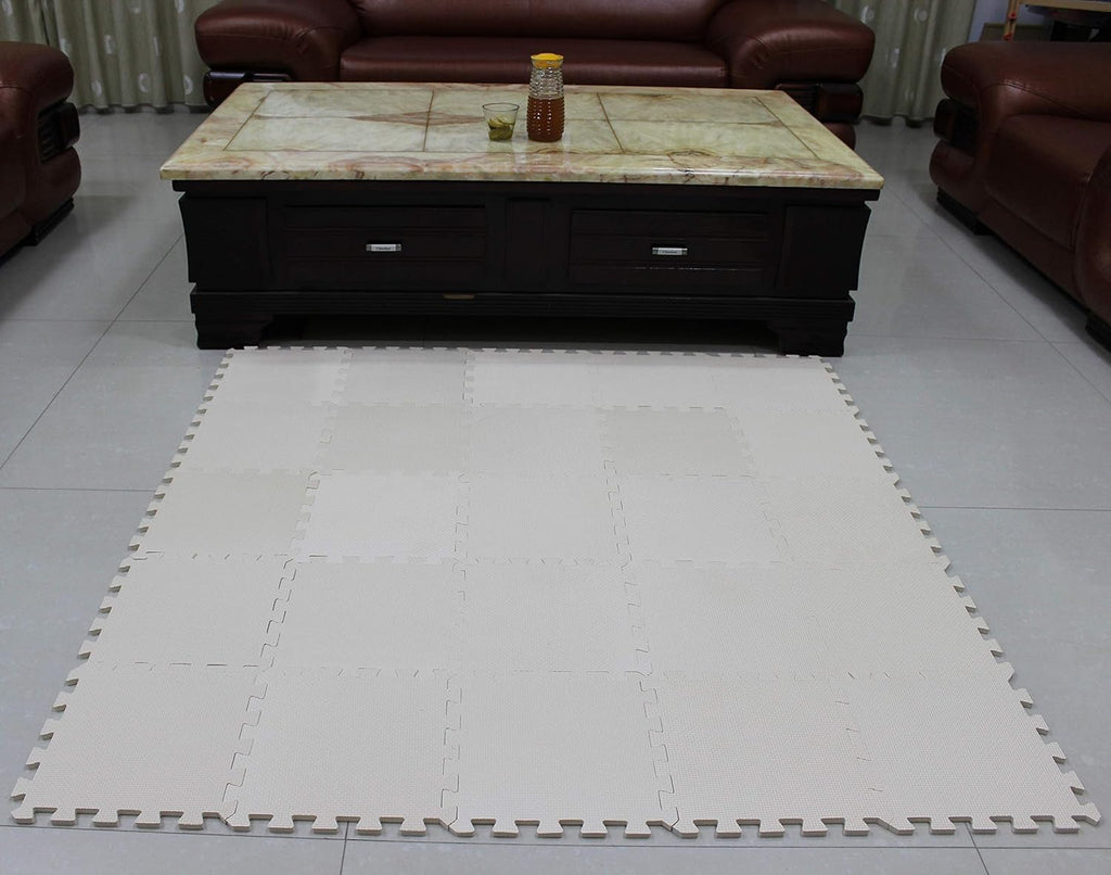 MQIAOHAM® 25 Pieces Puzzle Play Mats, Soft Baby Play Mat, Kids Interlocking Foam Floor Tiles, Toddlers Carpet Playmats G301025-110
