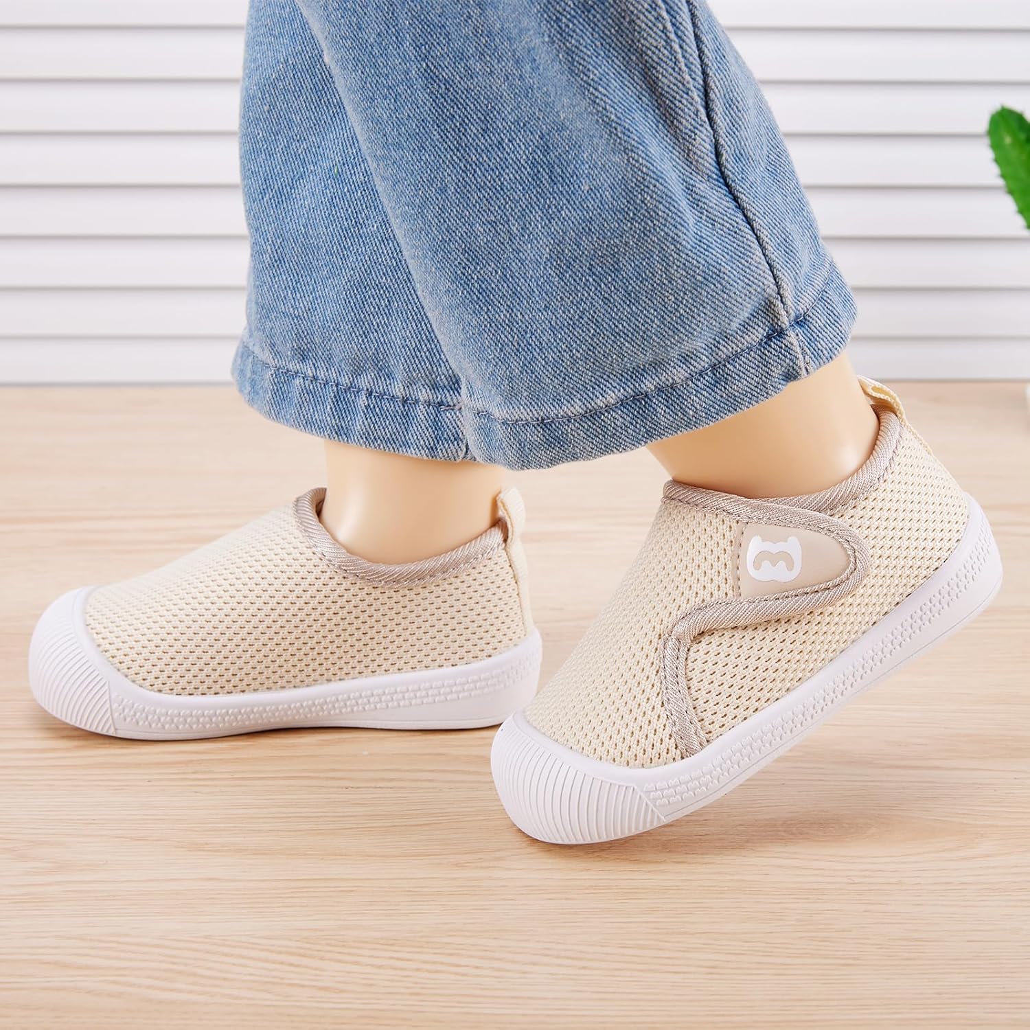 BMCiTYBM Baby Shoes Infant Boy Girl First Walker Shoes Toddler Walking Shoes Lightweight Non-Slip Sneakers for 6 9 12 18 24 Months