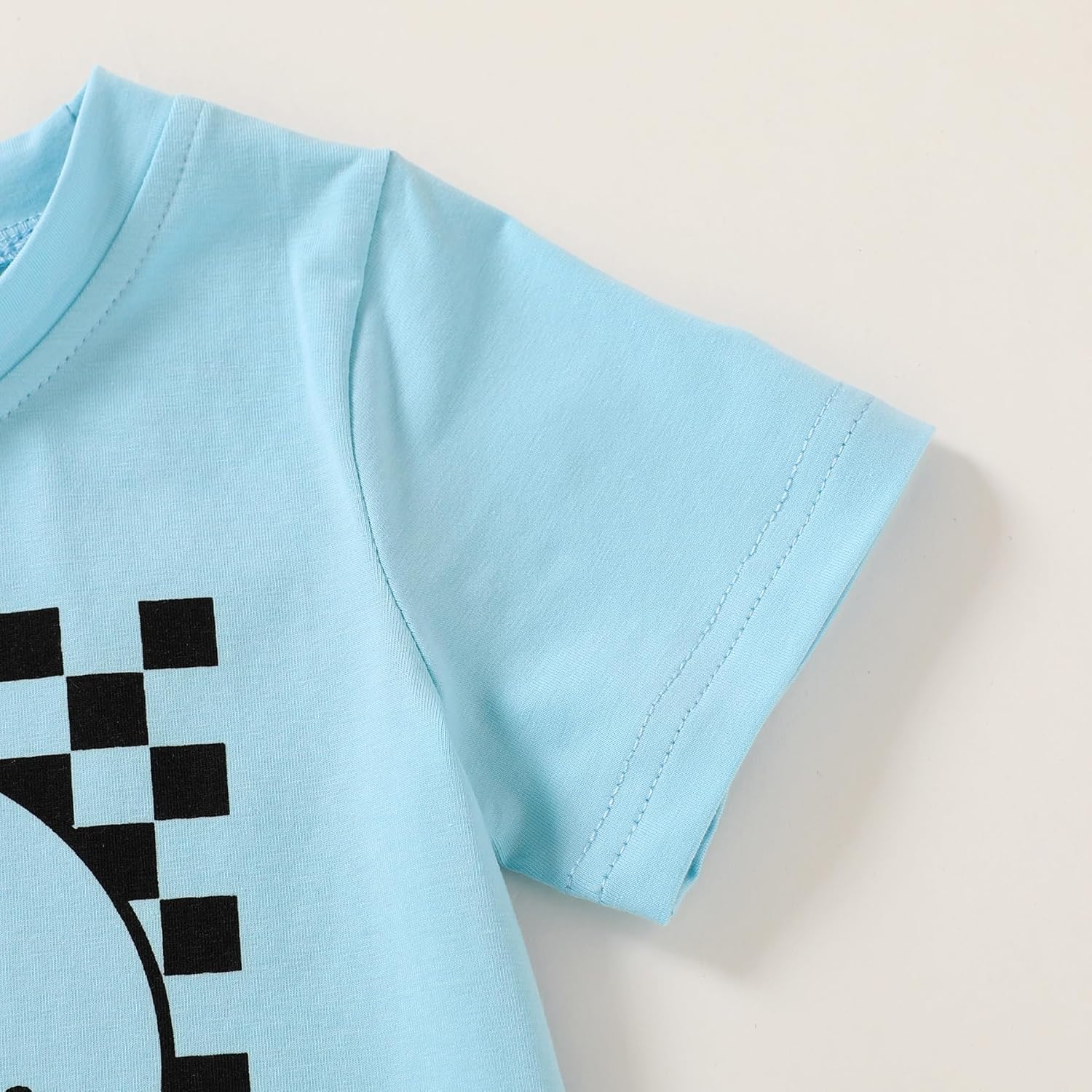 Happy Town Toddler Clothes Baby Boy Girl Smiley Face Shirt Short Sleeve T-Shirt Tee Summer Tops Outfits