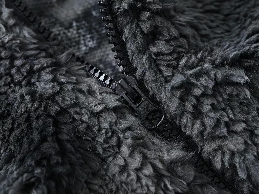 AIWUHE Toddler Boys Girls Hooded Jacket Fleece Hoodie Winter Warm Solid Color Teddy Coat Zip-up Bear Ear Sweater Fall Clothes