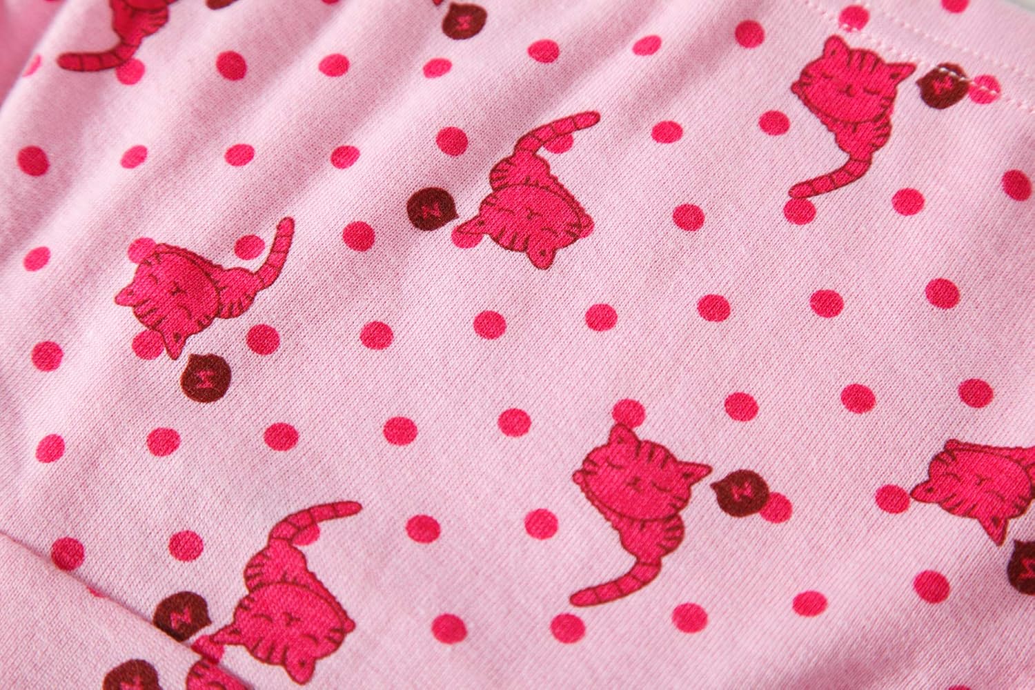 Family Feeling Little Girl Underwear Toddler Panties Big Kids Undies Soft 100% Cotton