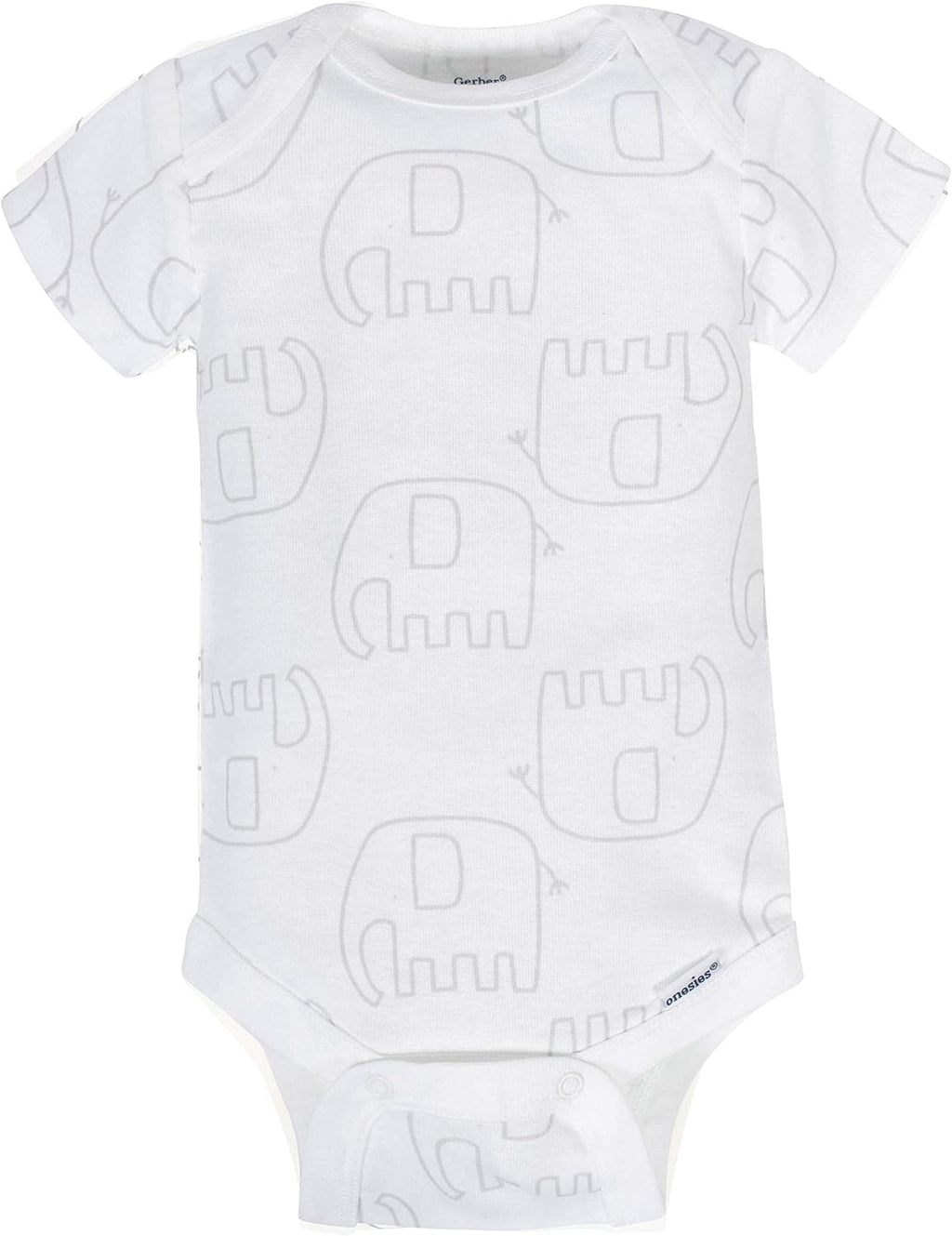 Gerber Baby 8-Pack Short Sleeve Onesie Bodysuits
