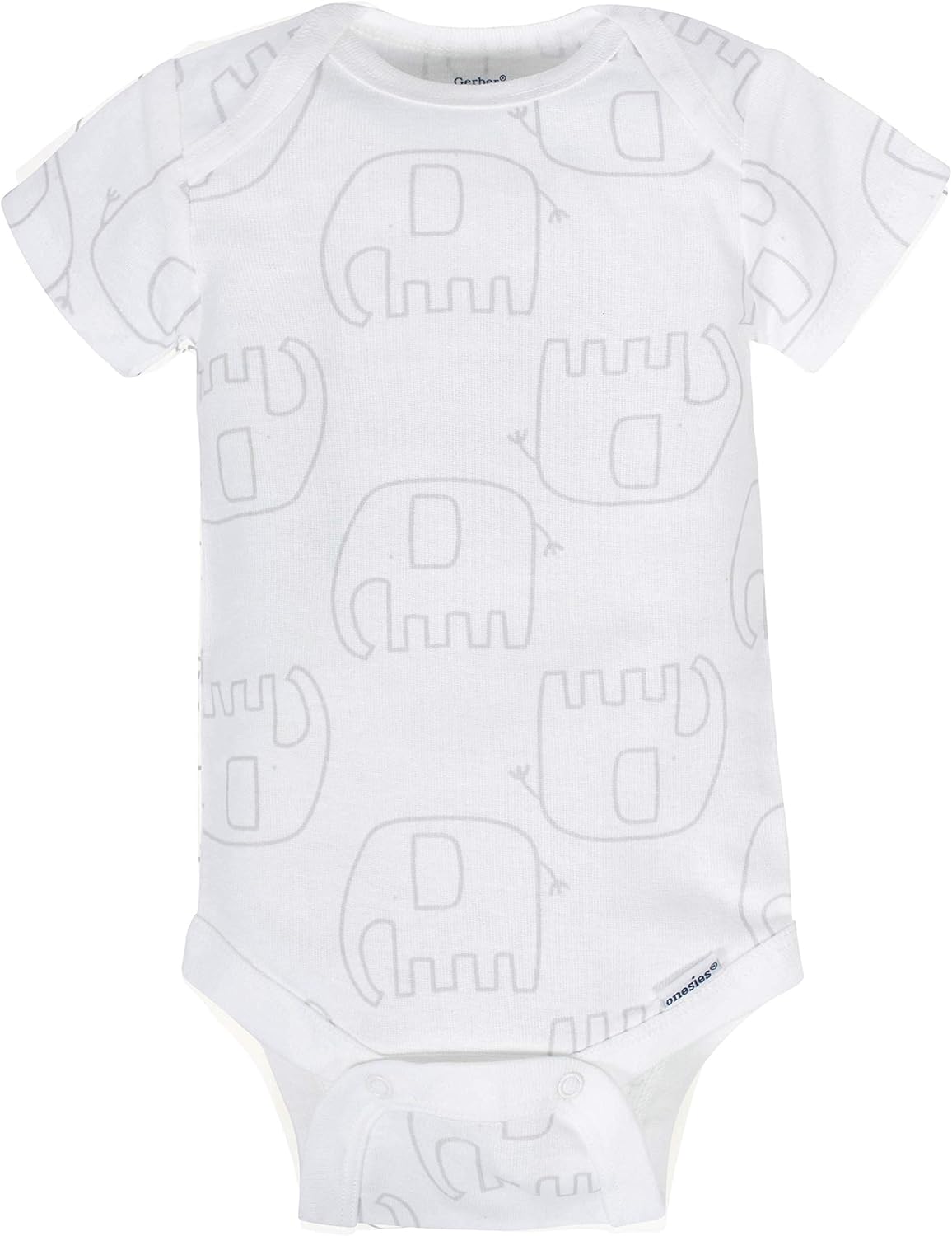 Gerber Baby 8-Pack Short Sleeve Onesie Bodysuits