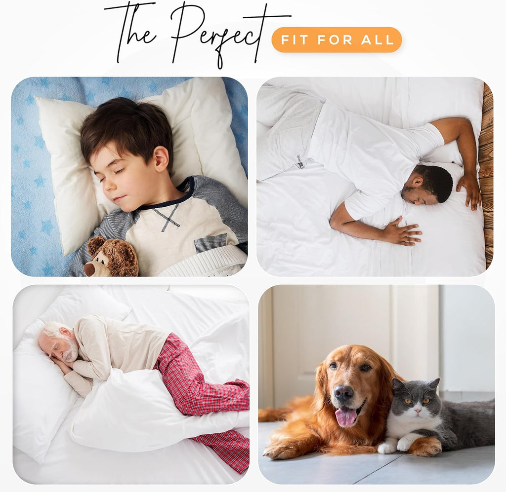 Utopia Bedding Washable Underpads 34" x 52" (Pack of 4), Waterproof Reusable Heavy Absorbency Incontinence Bed Pads for Adults, Kids, Elderly and Pets, Bedwetting Pads for Sofa and Couch (Pink)