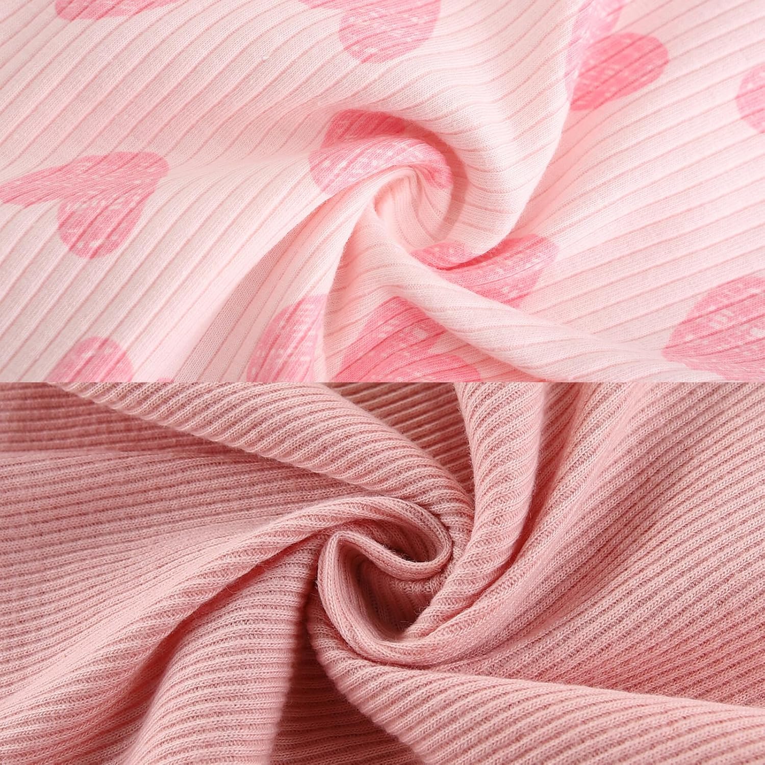 Newborn Baby Boy Girl Short Sleeve Bodysuits Cotton One-Piece Baby Clothes 6-Pack