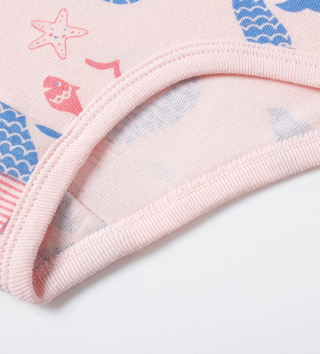 Boboking Girls Soft Underwear Toddler Kids Briefs Cotton Panties 12-pack