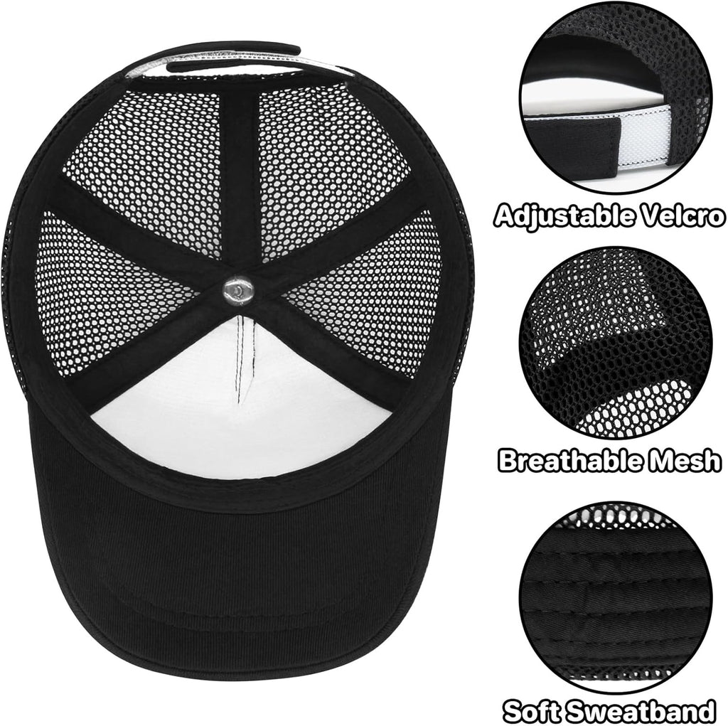 qikqik Baby Baseball Cap Toddler Baseball Hat with Mesh Infant Sun Hat UPF 50+ Baby Ball Cap Toddler Girl Hats Kids Hat Boys