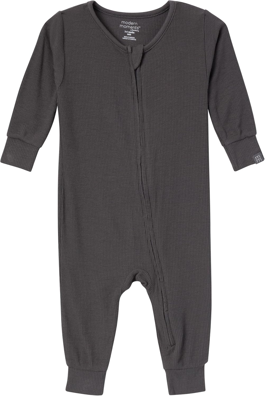 Modern Moments by Gerber Unisex Baby Viscose 2-Pack Footless Tight Fitting Pajamas