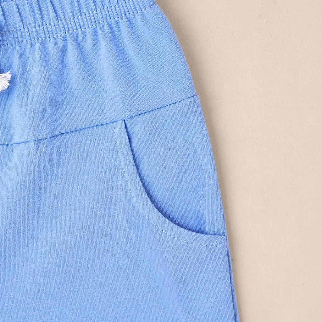 Baby Boy Clothes Toddler Boy Summer Outfits Short Sleeve Patchwork Top T-shirt & Pocket Pant Set 2 Piece 12 Months-4T