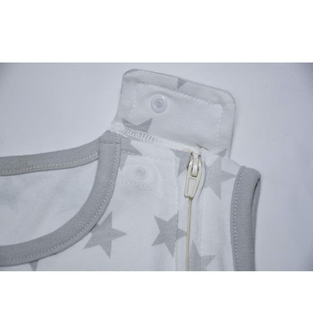 Baby Swaddle,Adjustable Wearable Baby Sleep Sack XL,Miracle Swaddles for Babies Large,100% Cotton,6-12 Months(Gray Stats)