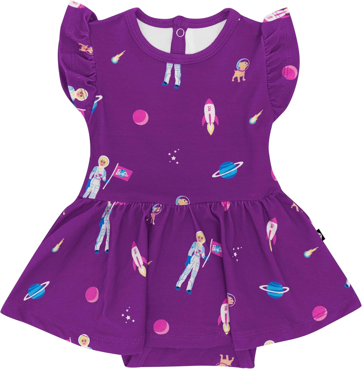 KYTE BABY Rayon Made from Bamboo Twirl Bodysuit Dress