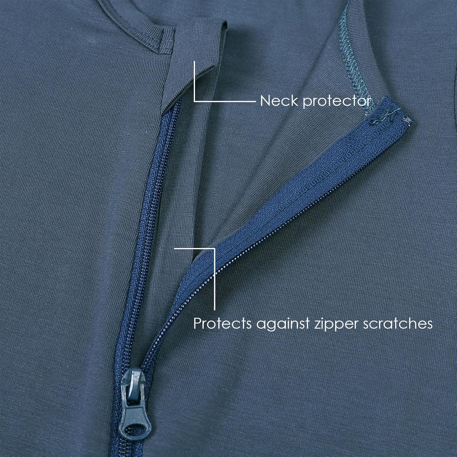 OPAWO Bamboo Baby Pajamas 3 Pack, Double Zipper Bamboo Sleepers for Baby Boy Girl Romper, Toddler Summer Clothes Outfit 0-24M