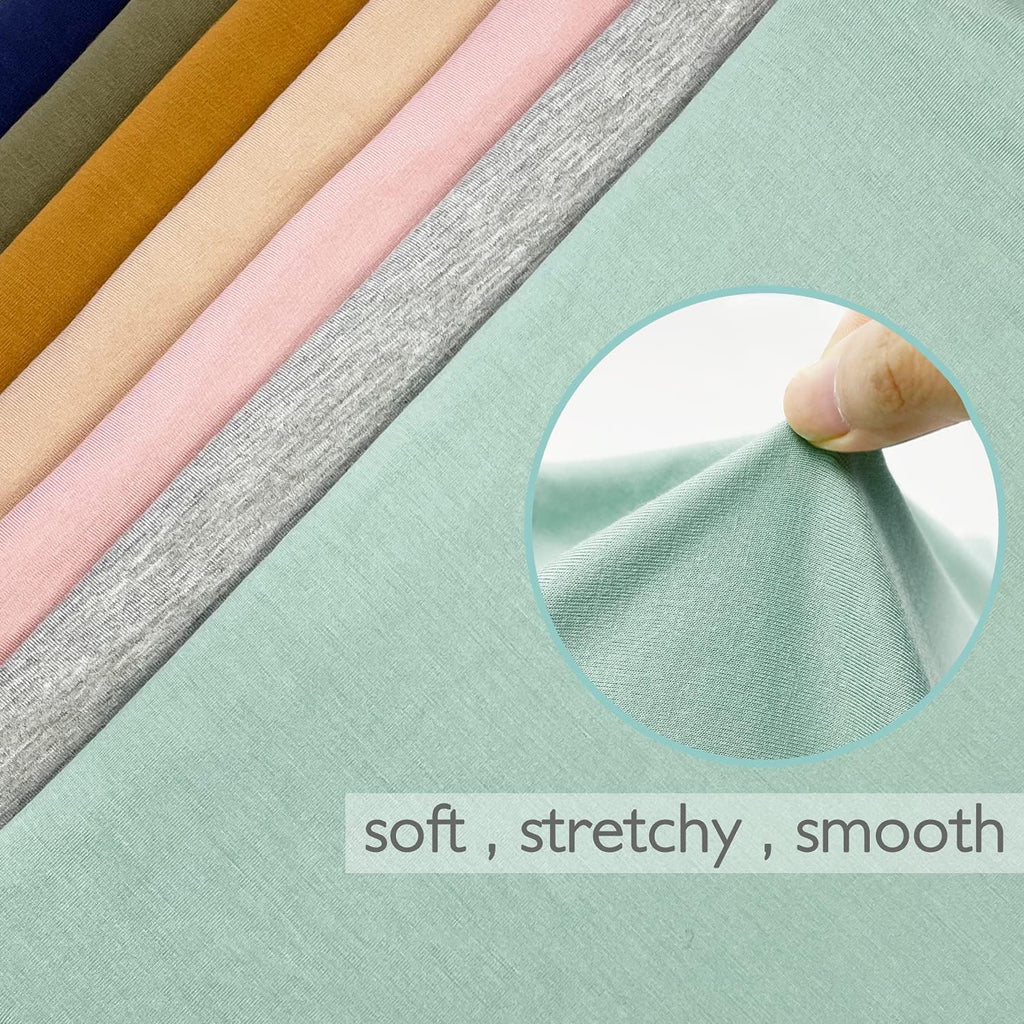 OWLOWLA Swaddle Blanket and Hat Set Newborn Swaddle Wrap Baby Receiving Blanket for Baby Boys Girls(Navy)