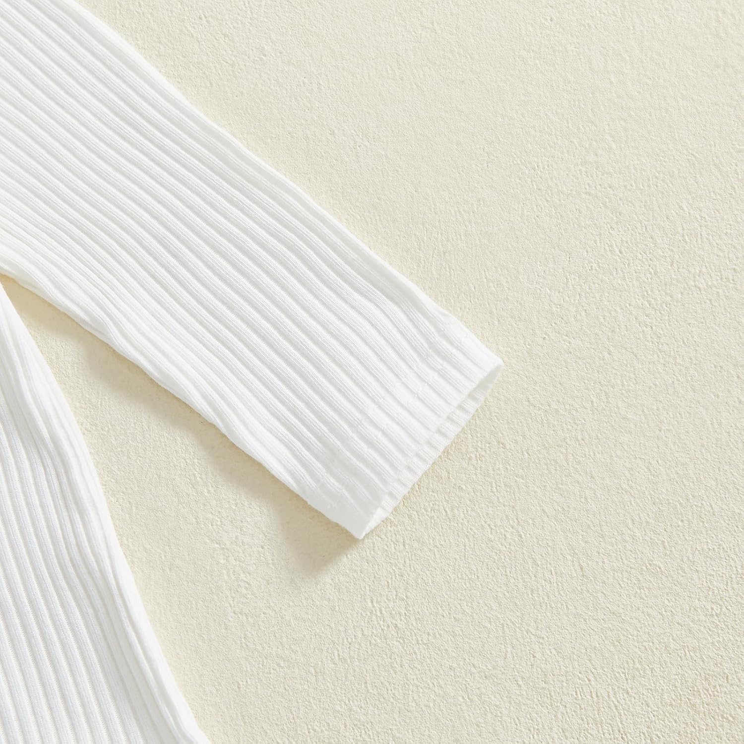 fhutpw Baby Boy Clothes 3 6 12 18 Months Ribbed Knitted Long Sleeve Romper and Pants Sets Newborn Fall Splicing Color Outfits