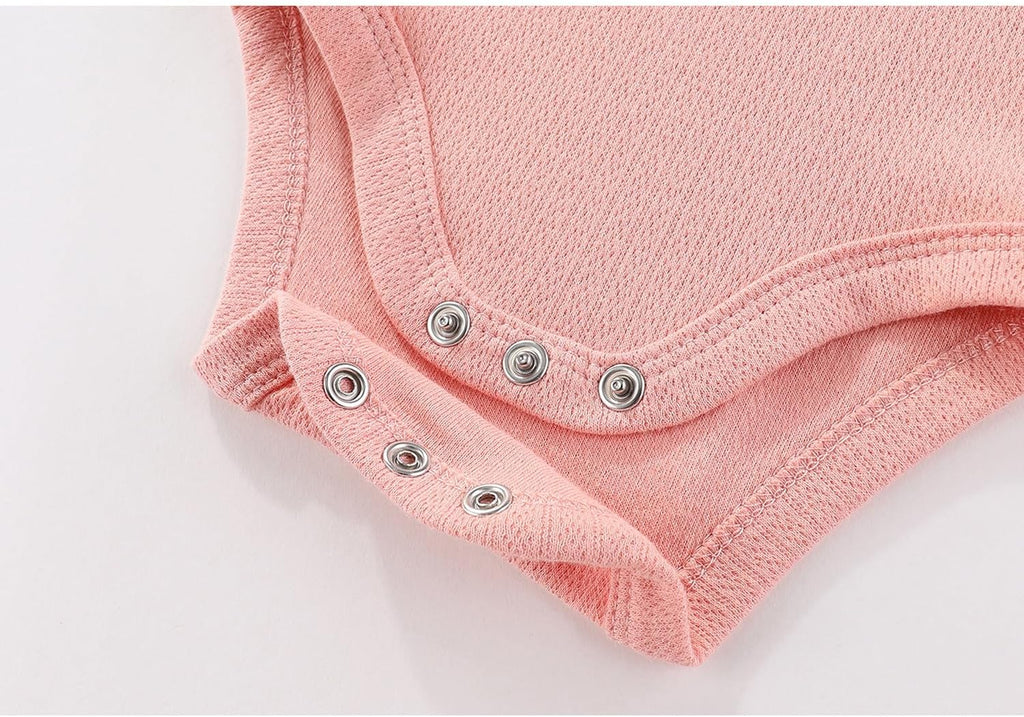 Kiddiezoom Newborn Baby Layette Set 10-Piece with Bodysuits and Pants Set for Unisex Baby Gift Sets