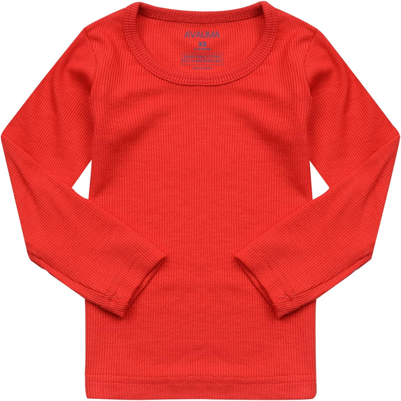 AVAUMA Baby Boys Girls Pajama Set Kids Toddler Snug fit Ribbed Sleepwear pjs for Daily Life Style