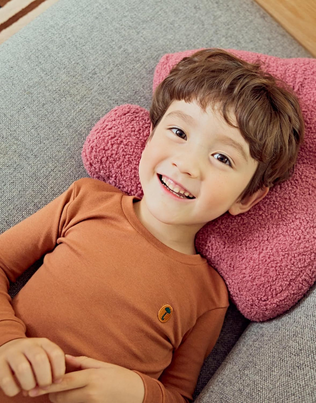 moimoln 6M-8Y Modal Cotton Solid Soft Breathable Baby Toddler Boys Girls Snug fit Pjs Long Sleeve Pajamas Set Sleepwear Daily