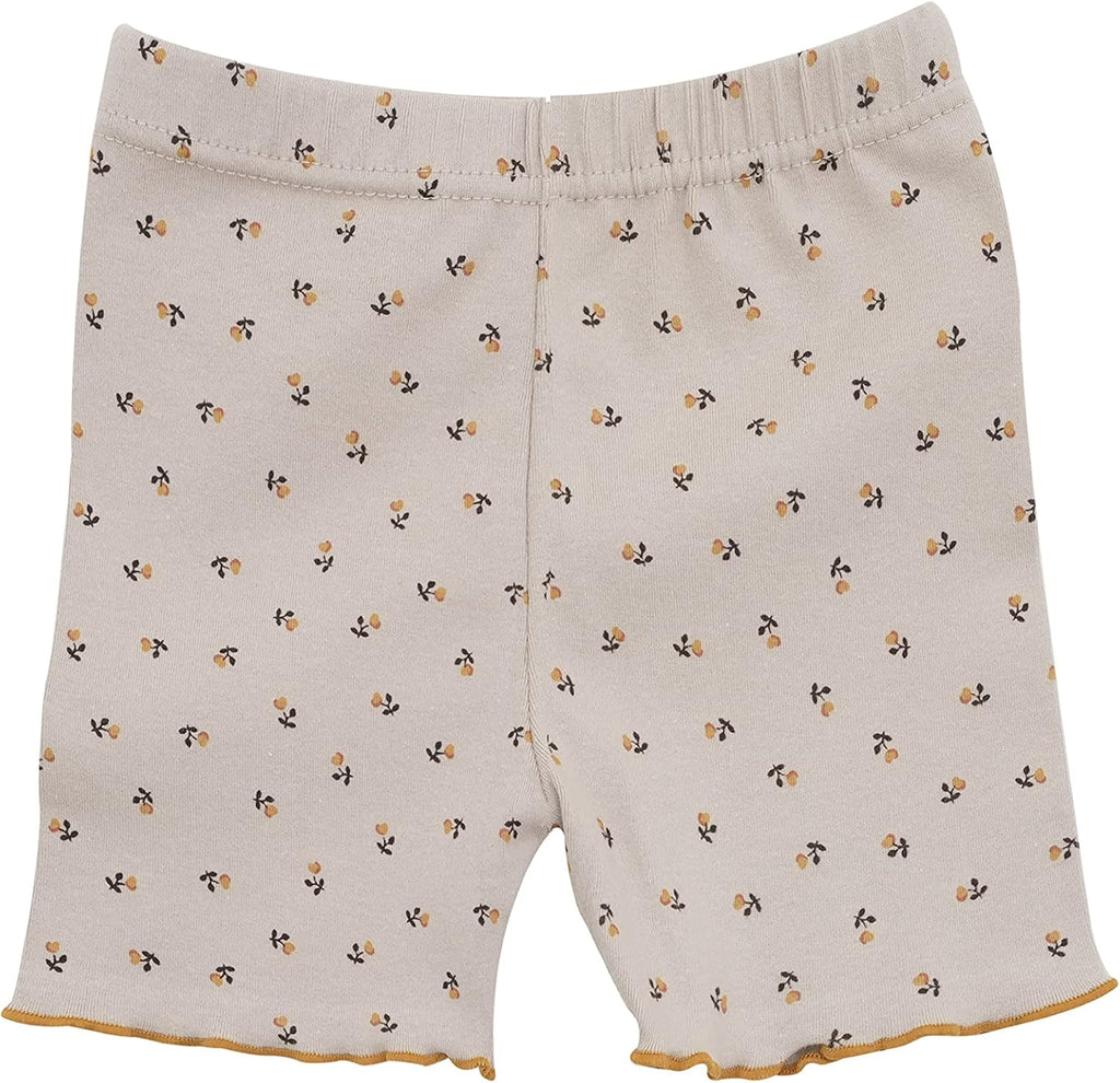 AVAUMA Baby Boy Girl Pajama Set 6M-7T Kids Cute Toddler Snug fit Flower Pattern Design Pjs Cotton Sleepwear Ruffled Shirring