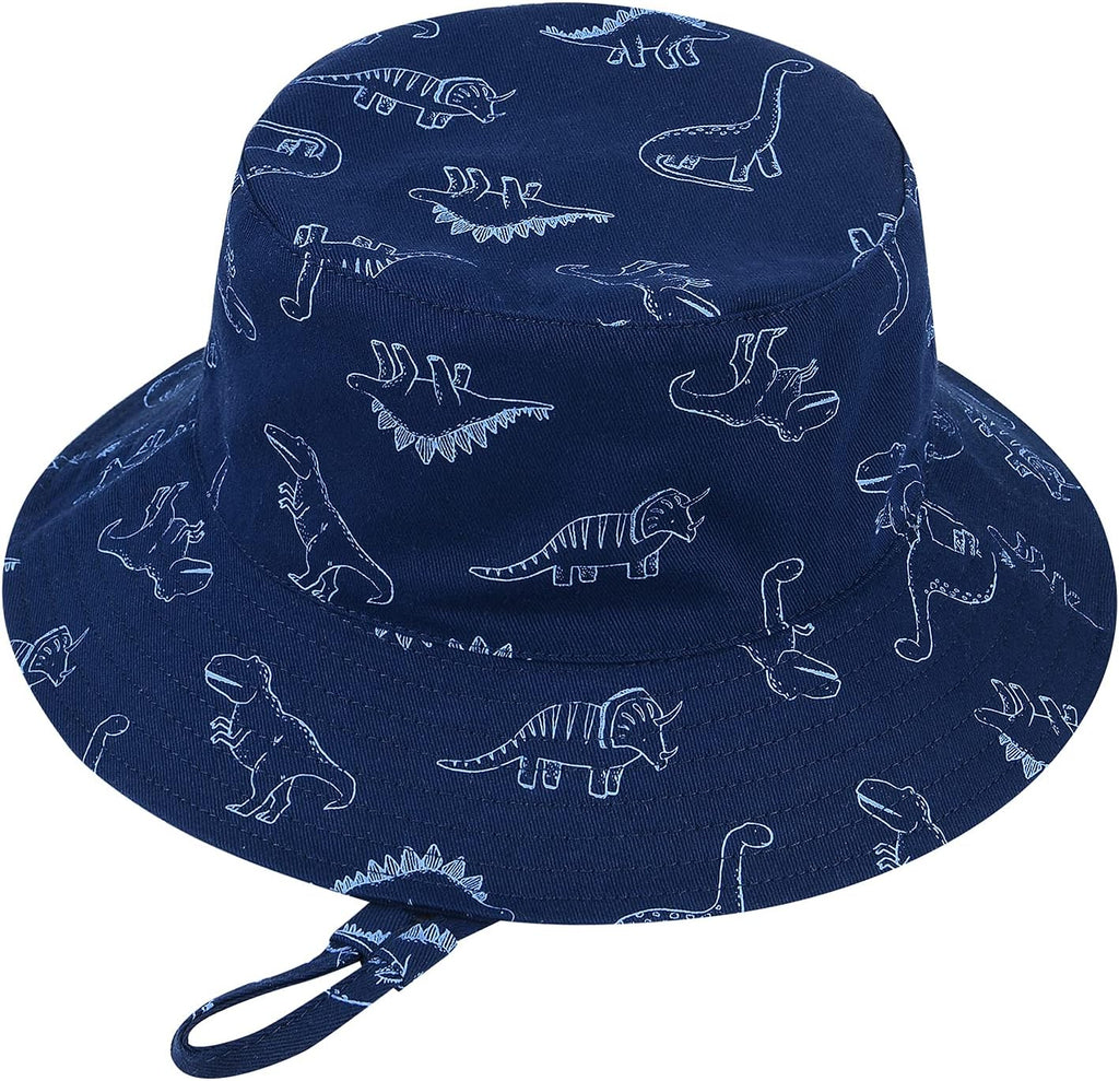 Durio Baby Bucket Sun Hat Toddler Hats Summer Beach Hat UPF 50+ Sun Protection Bucket Hats for Kids Baby Boy Girl Gifts 2Pack