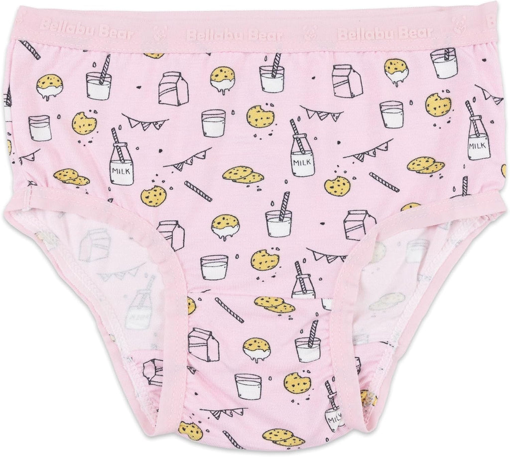 Bellabu Bear Girl's Rayon from Bamboo Underwear 7-Pack