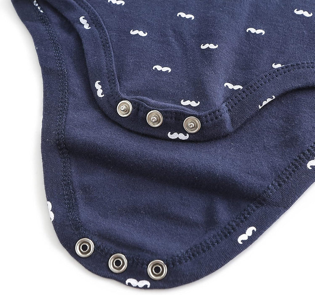 Baby Bodysuit Short Sleeve one-Piece Newborn Baby Clothes for Baby Boy and Girls