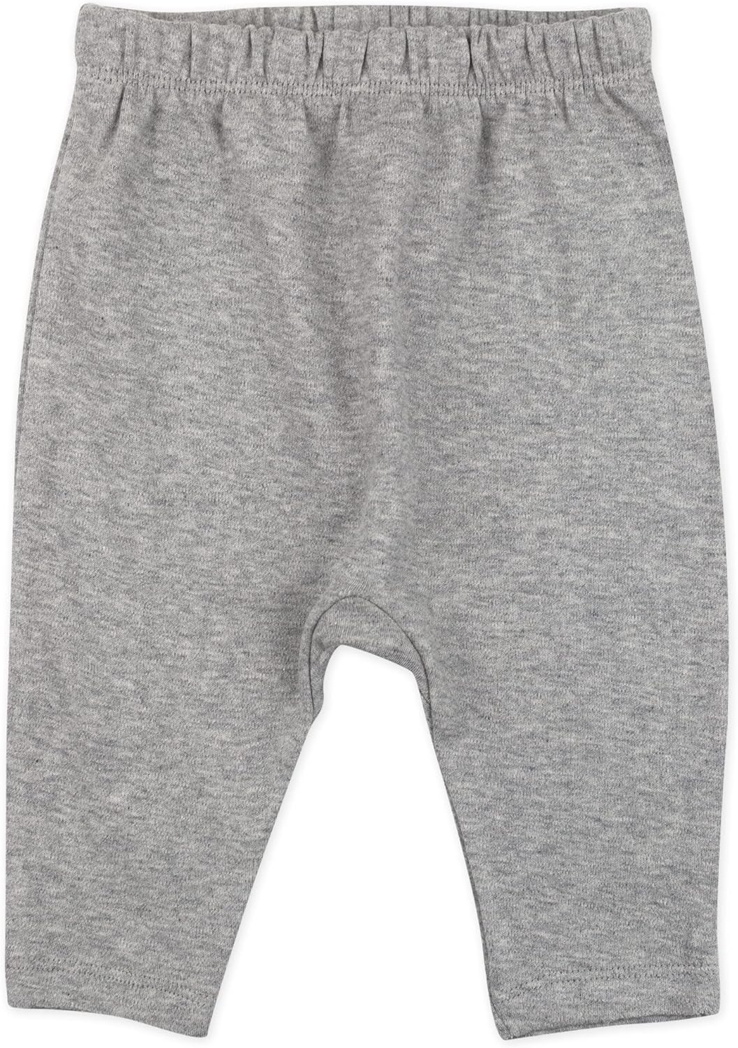 HonestBaby Multipack Harem Pants Roomy Fit Pull on Bottoms 100% Organic Cotton for Infant Baby Boys, Girls, Unisex