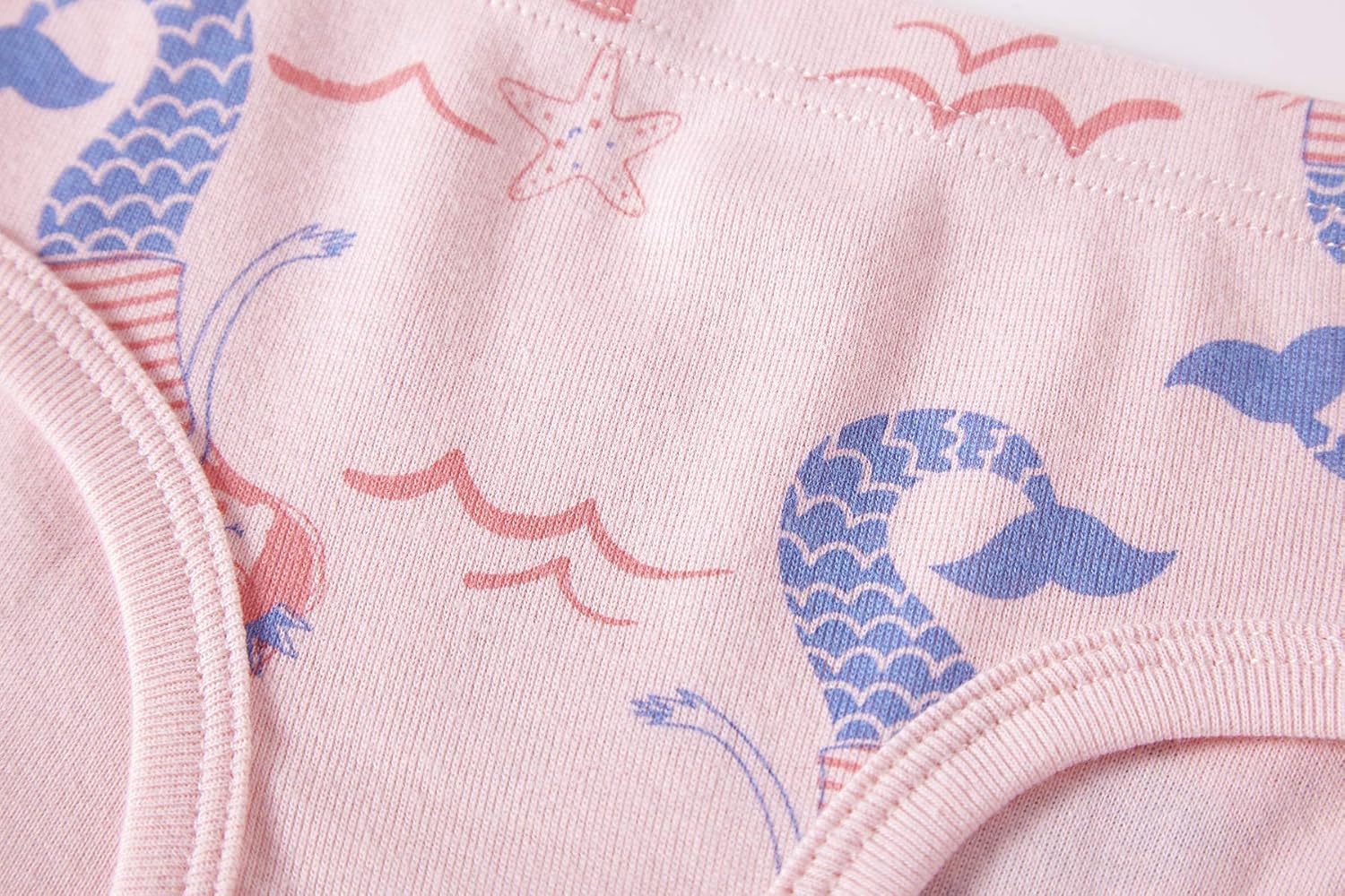 Cadidi Dinos Little Girls' Soft Cotton Underwear Kids Cool Breathable Comfort Panty Briefs Toddler Undies(Pack of 6)