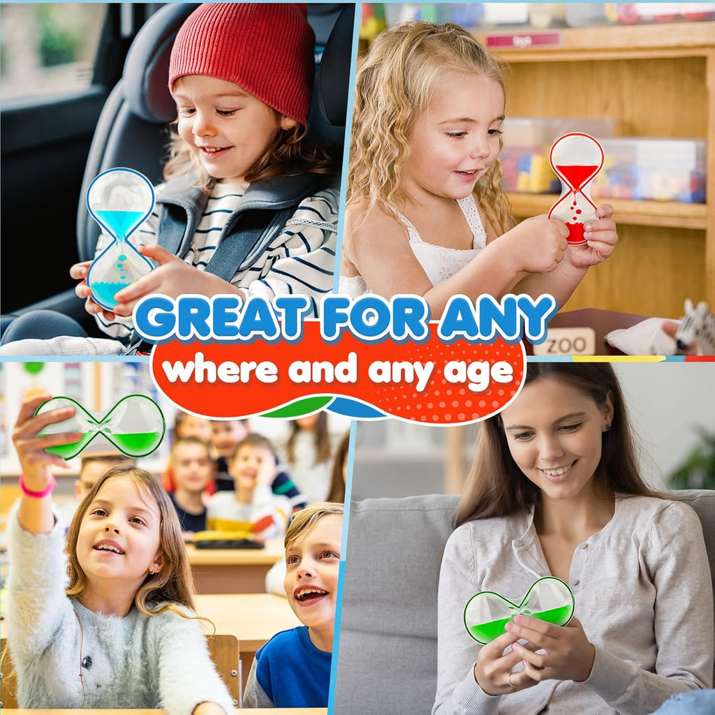 Autism Sensory Toys for Kids: 4 Pack Fidget Sensory Toys for Autistic Children Special Needs - Liquid Motion Sensory Toys for Kids with Autism - Classroom Prizes, Easter Basket Stuffer, Easter Gift