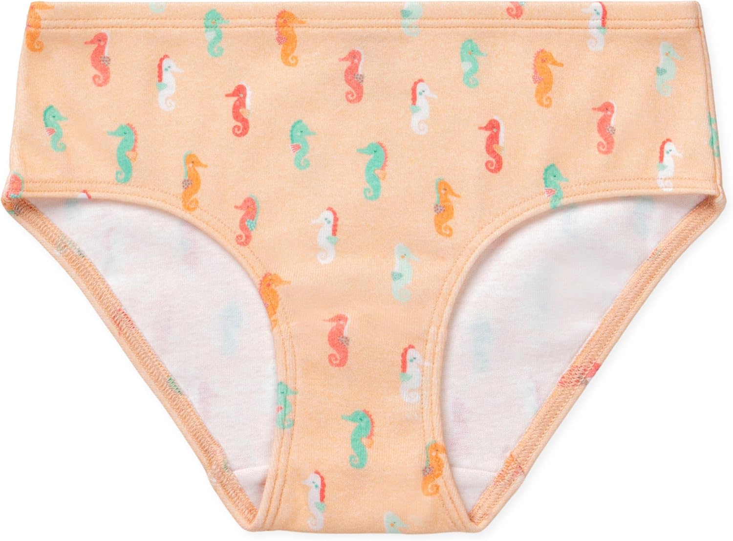 Lucky & Me Girls 100% Organic Cotton Underwear Briefs, Gracie 7 Pack