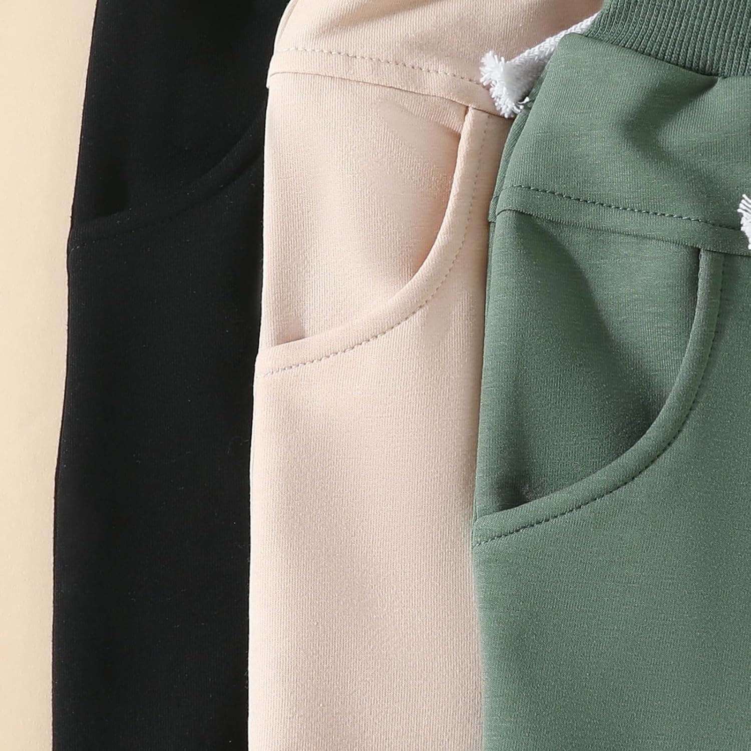 Baby Pants Toddler Infant Newborn Baby Boy Girl Sweatpants Long Joggers Pants Unisex Boy 's Clothing 3 Pack