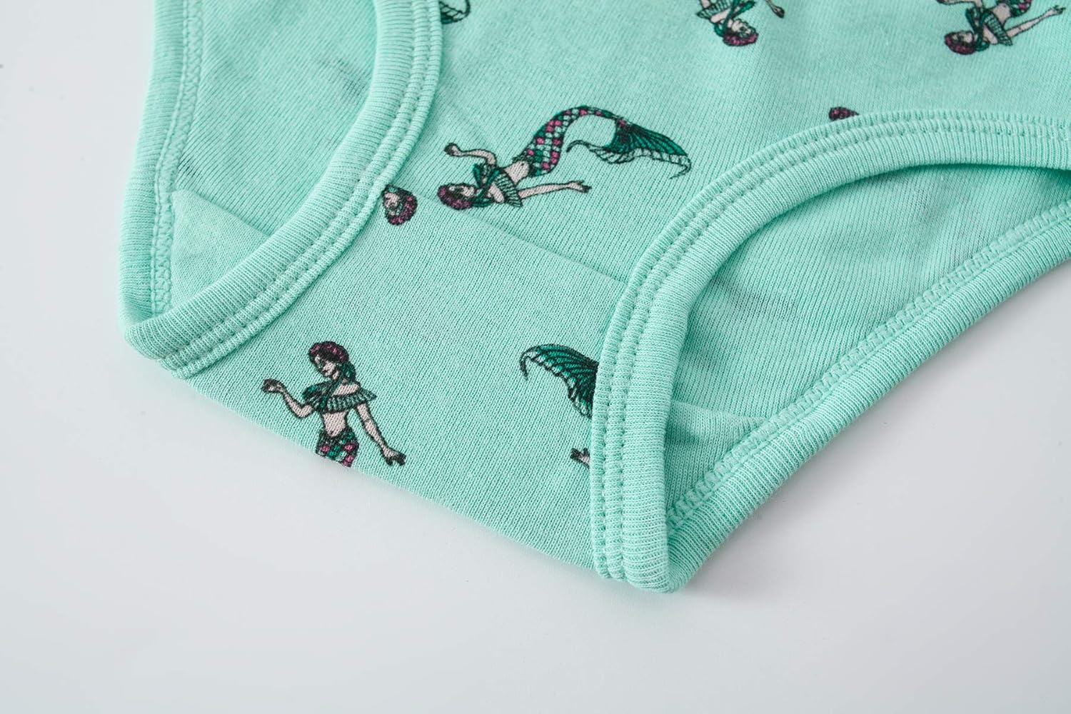 Cadidi Dinos Little Girls' Soft Cotton Underwear Kids Cool Breathable Comfort Panty Briefs Toddler Undies(Pack of 6)