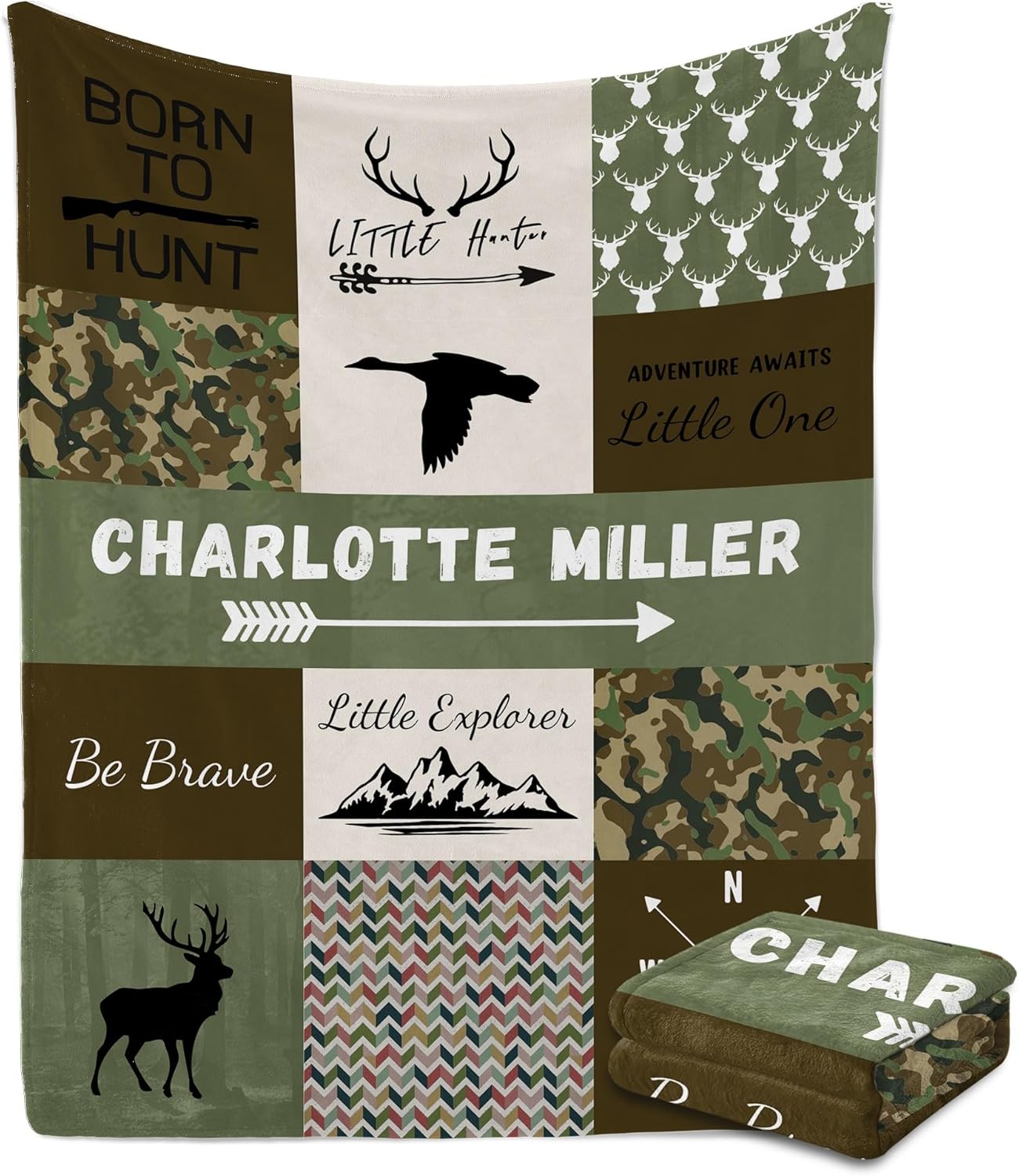 Custom Baby Blanket for Boy Girl Personalized Blanke with Name Gifts for Newborn Customized Gifts for Baby Shower Birthday