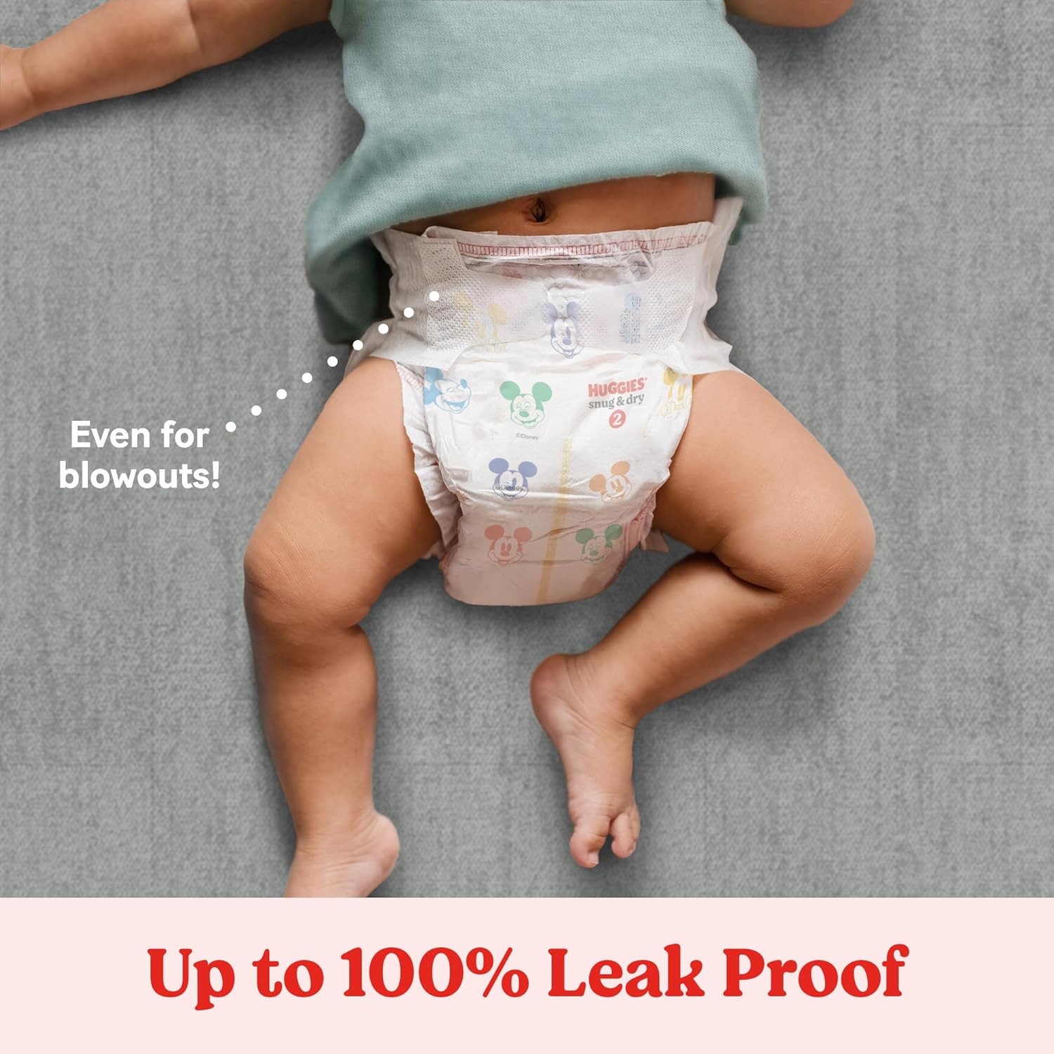 Huggies Size 7 Diapers, Snug & Dry Baby Diapers, Size 7 (41+ lbs), 15 Count, Packaging May Vary