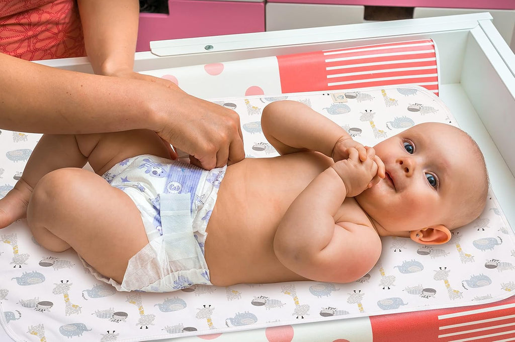 Baby Diaper Changing Pad Liners(22X27.5 inches) Soft Cotton Waterproof Changing Pad for Baby Underpads Mattress Mat Sheet Protector Portable Reusable Urine Mats for Travel Gear Pack of 3