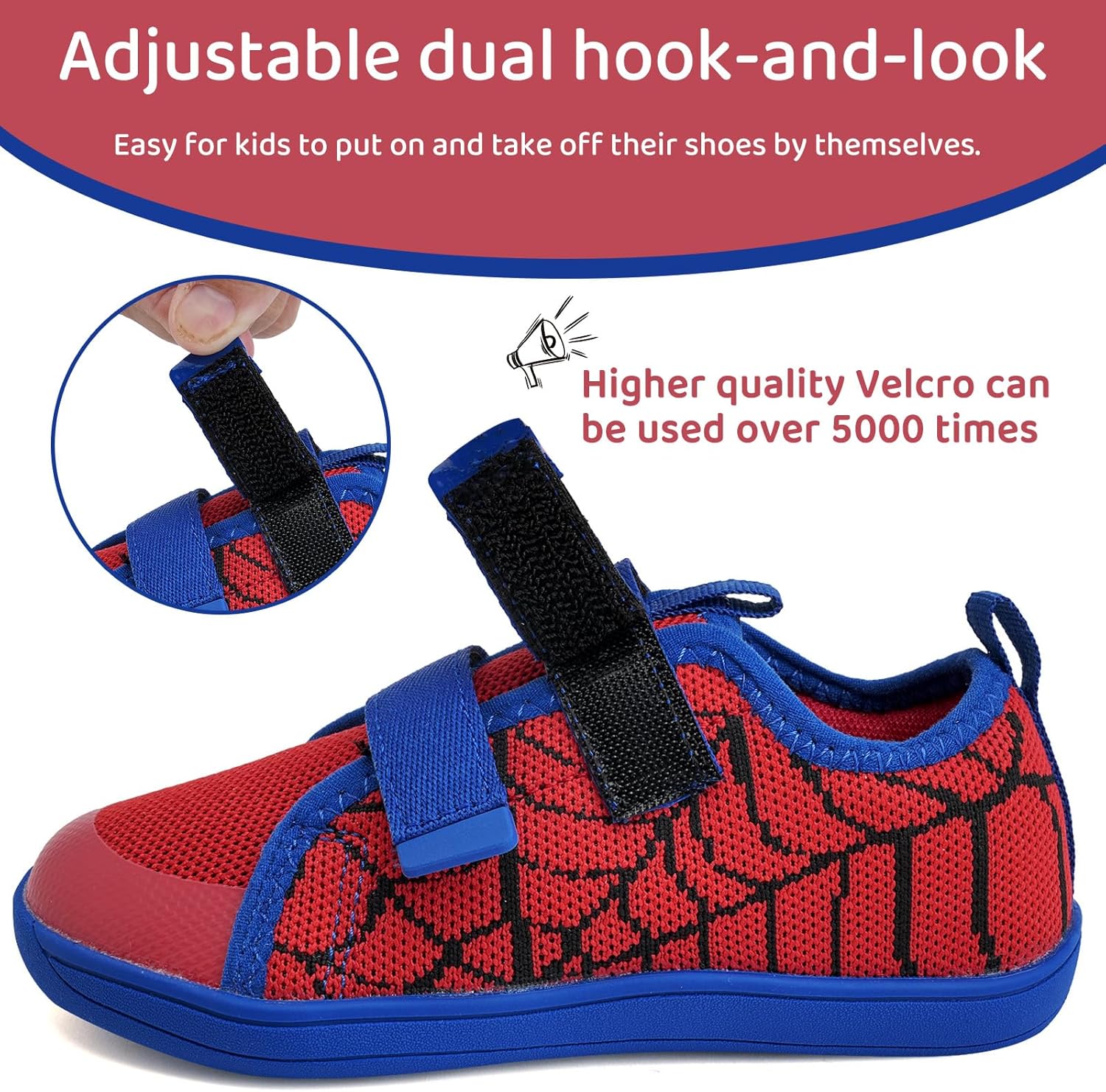 WateLves Toddler Little Kids Wide Barefoot Shoes The First Walking Shoes Girls Boys Breathable Zero Drop Minimalist Sneakers with Wide Toe Box Natural to Grow
